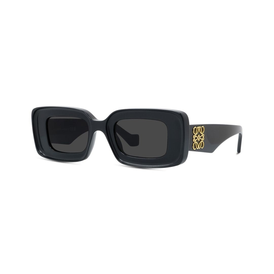 Loewe Black Lw40101i Rectangular Logo Sunglasses