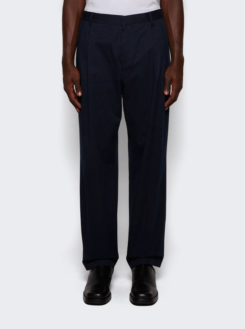 Dries Van Noten Pellow Pants Navy