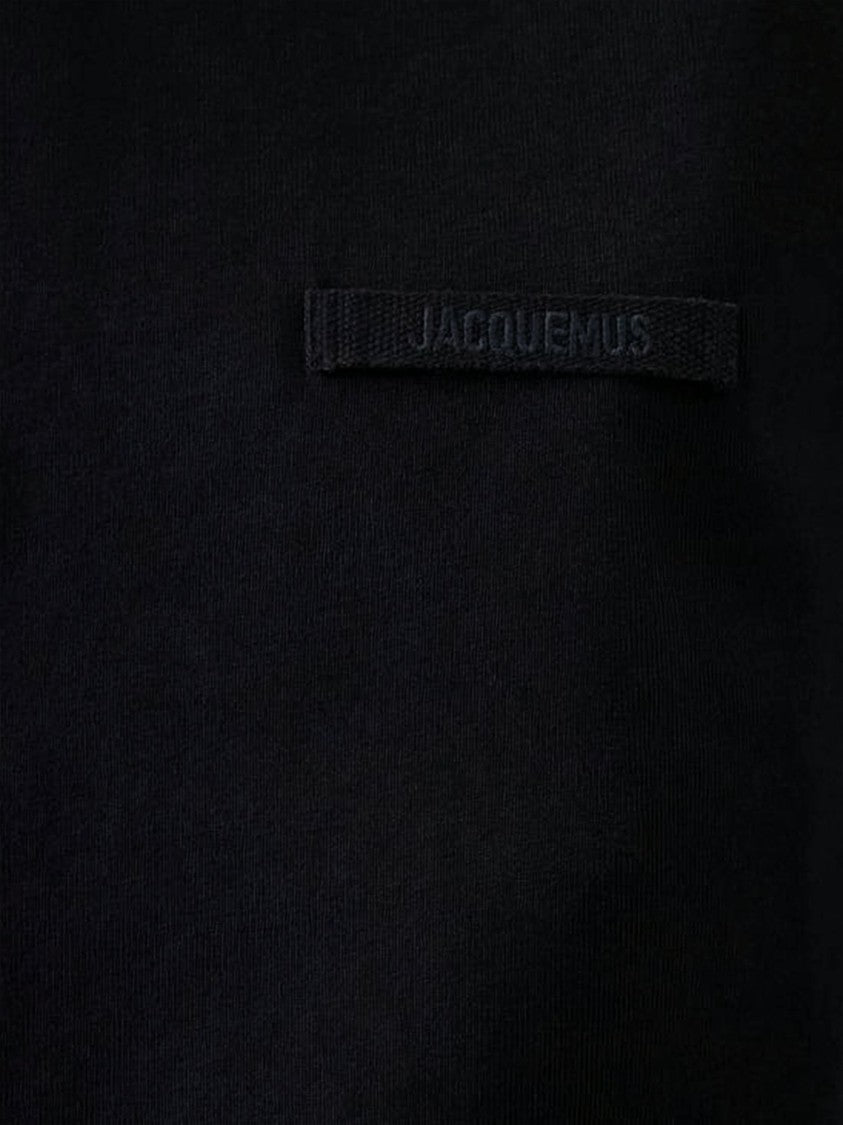 Jacquemus Short-Sleeved Black T-Shirt