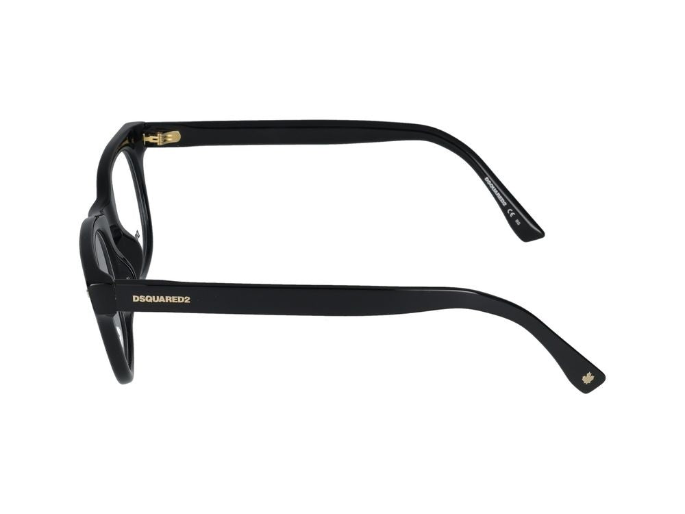 Dsquared2 Eyeglasses D2 0078 807 Black 48/23/145