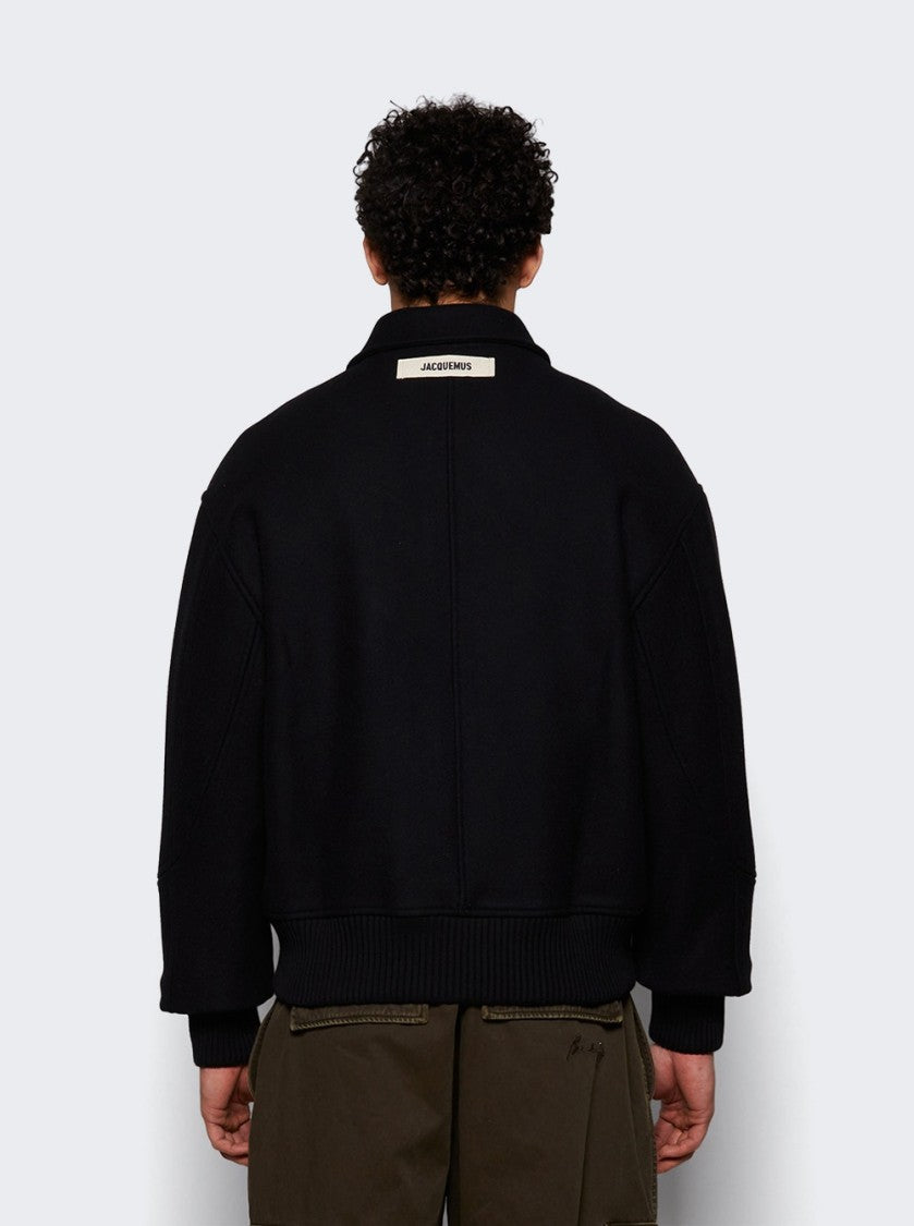 Jacquemus Bomber Jacket Black