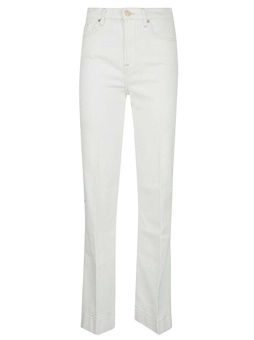 7 For All Mankind Modern High-Waisted Dojo Flare Jeans