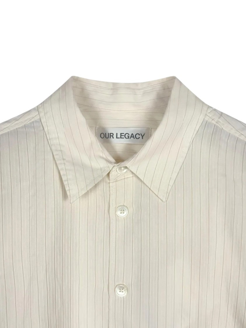 Our Legacy Beyond Pinstripe Relaxed-Fit Shirt