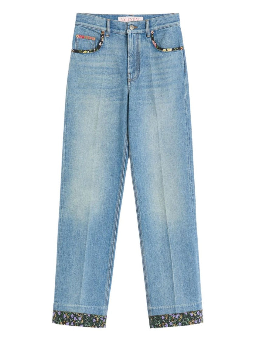 Valentino Light Blue Denim Jeans