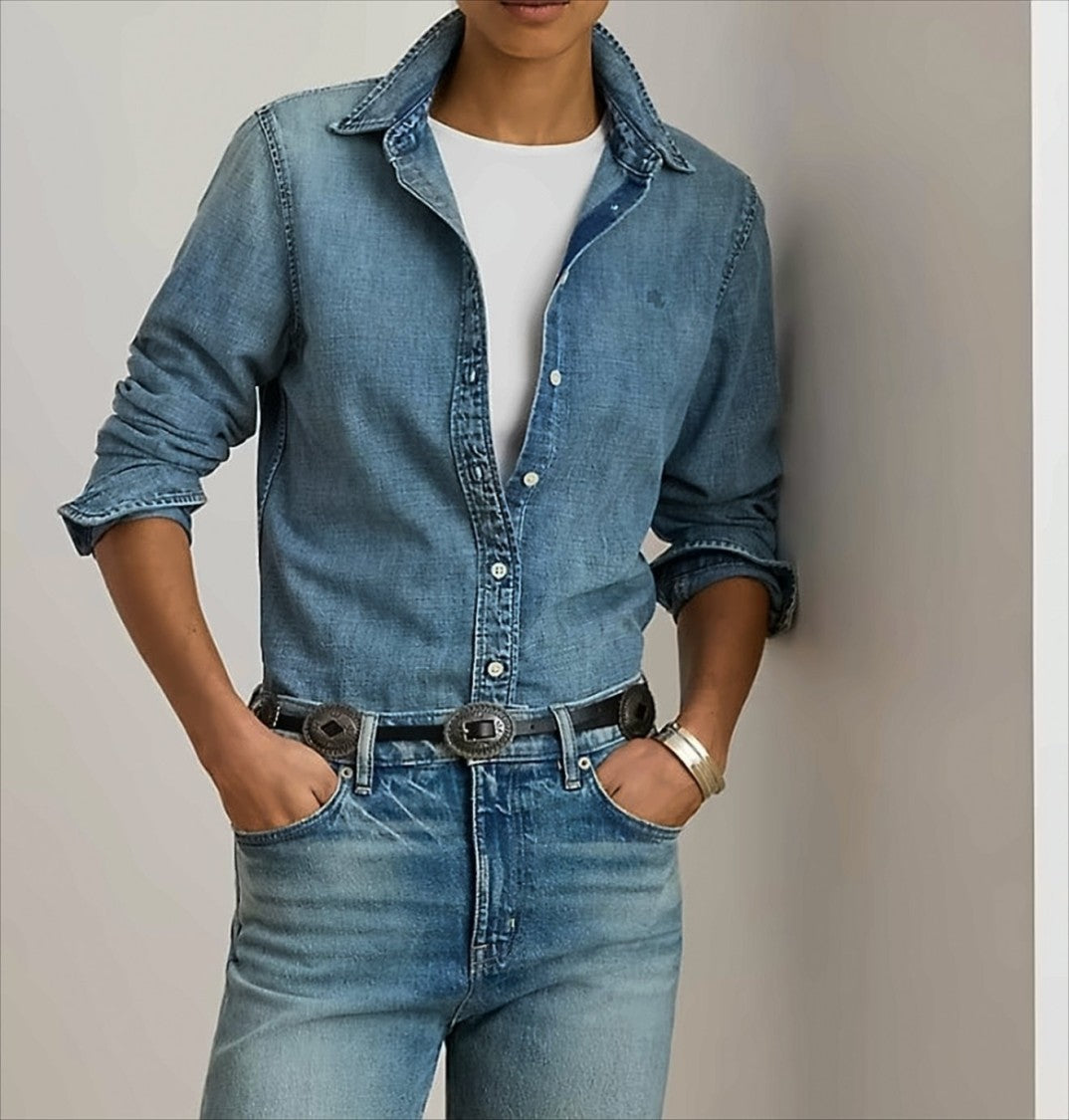 Polo Ralph Lauren Classic-Fit Denim Shirt
