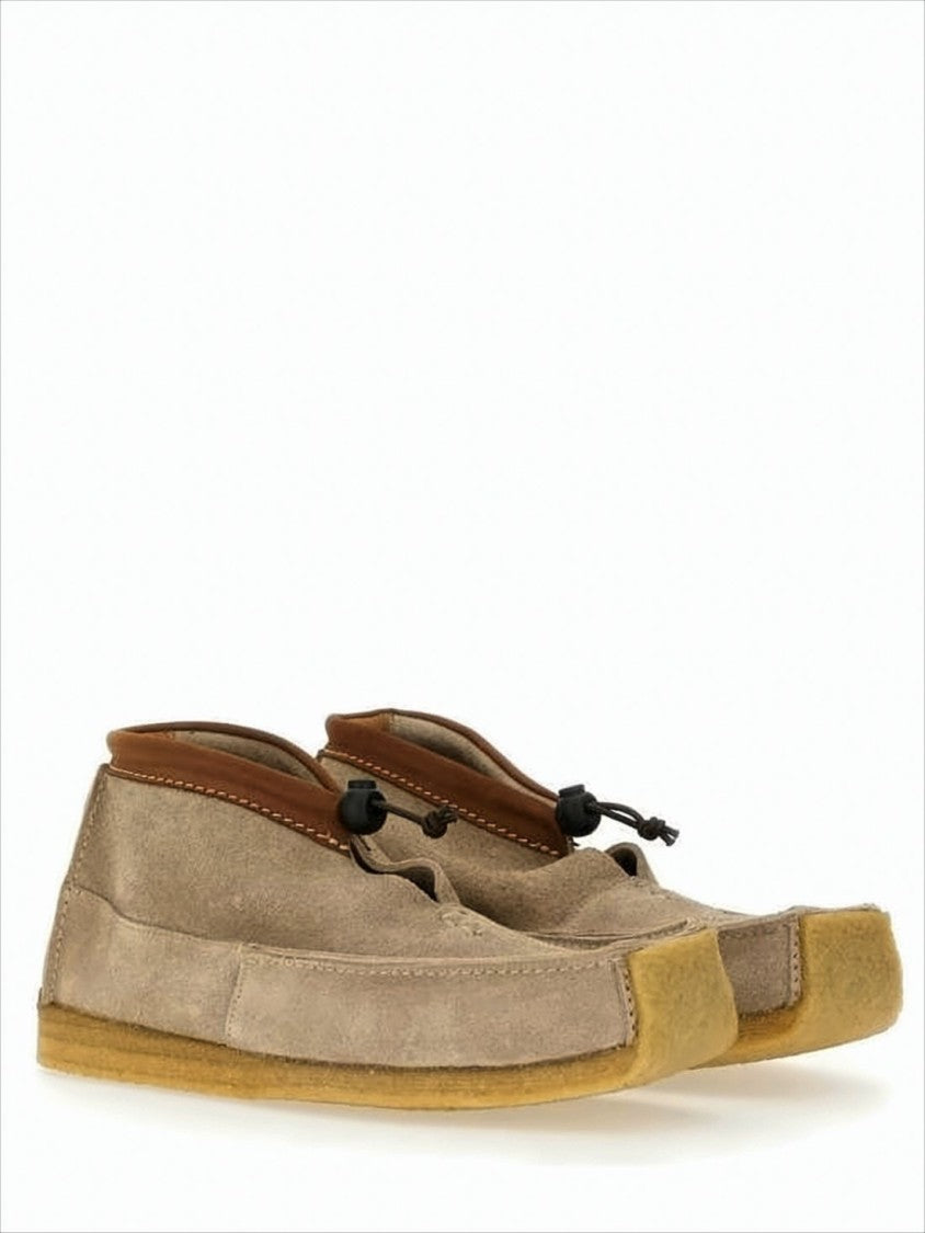 Woburn Walk Suede Loafers With Adjustable Toggle Closure