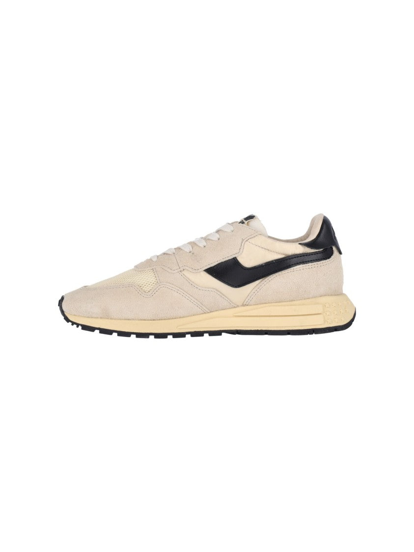 Autry Light Beige Low-Profile Casual Sneakers
