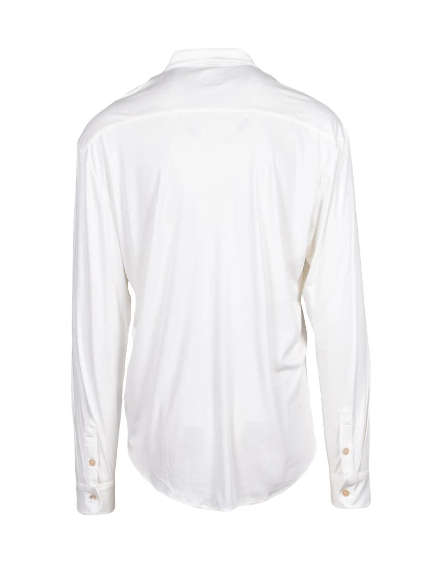 Eleventy Dandy Shirt In Soft Cotton-Modal Blend