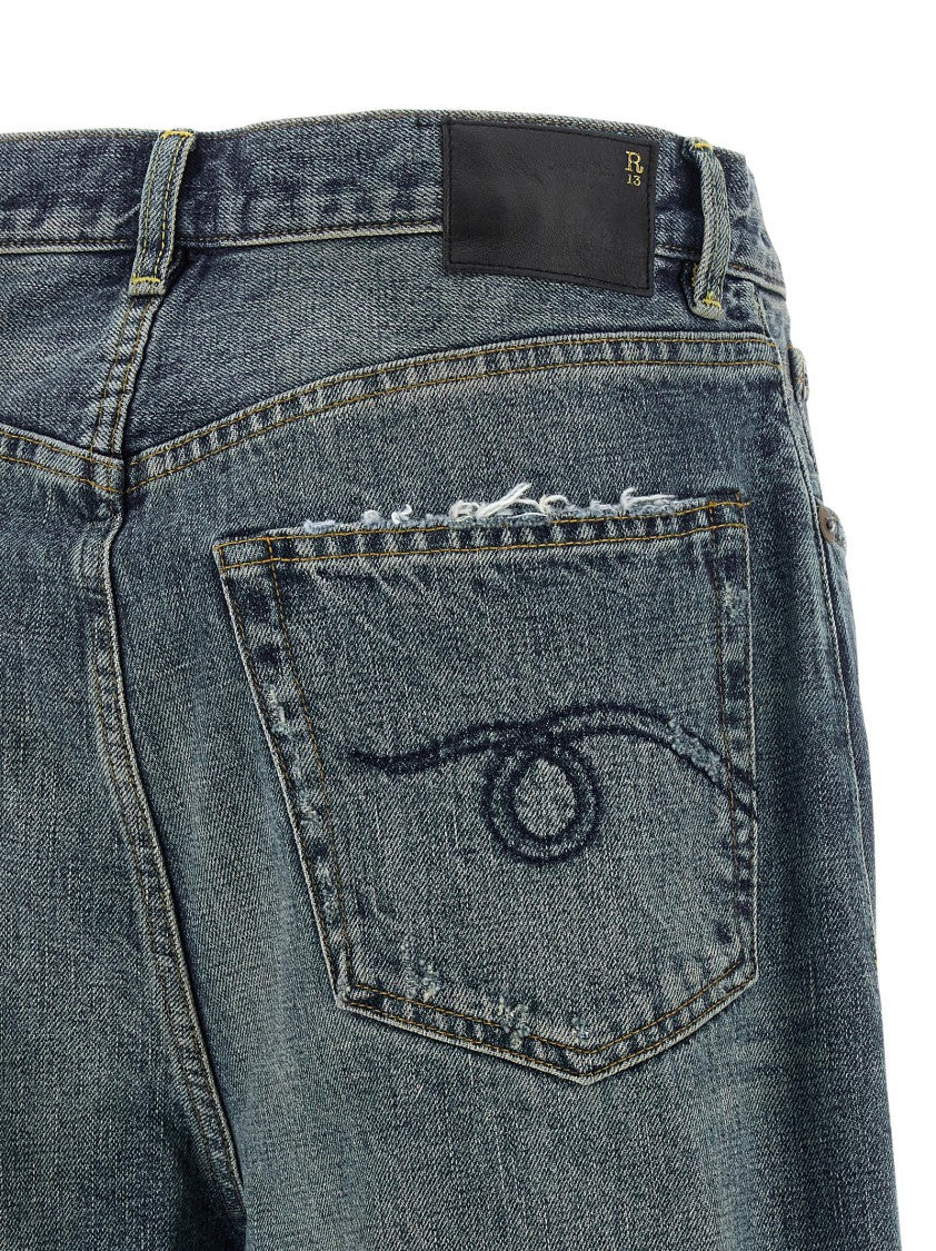 R13 Cropped Jeans