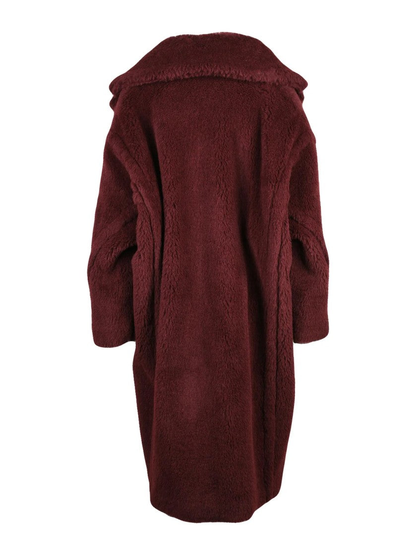 Max Mara Red Alpaca-Blend Tedgirl Coat