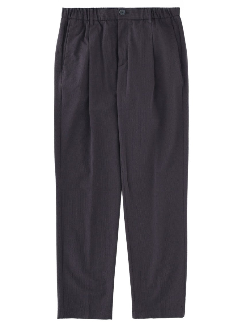 Herno Matte Tailored Polyester Straight-Leg Pants