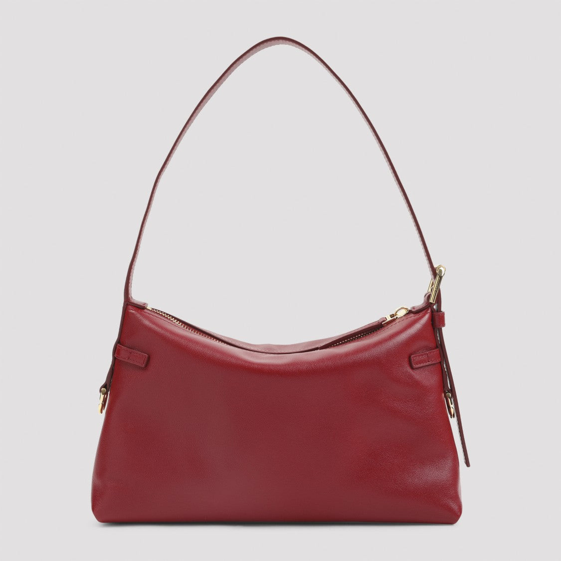 Givenchy Dark Red Calf Leather Mini Shoulder Bag
