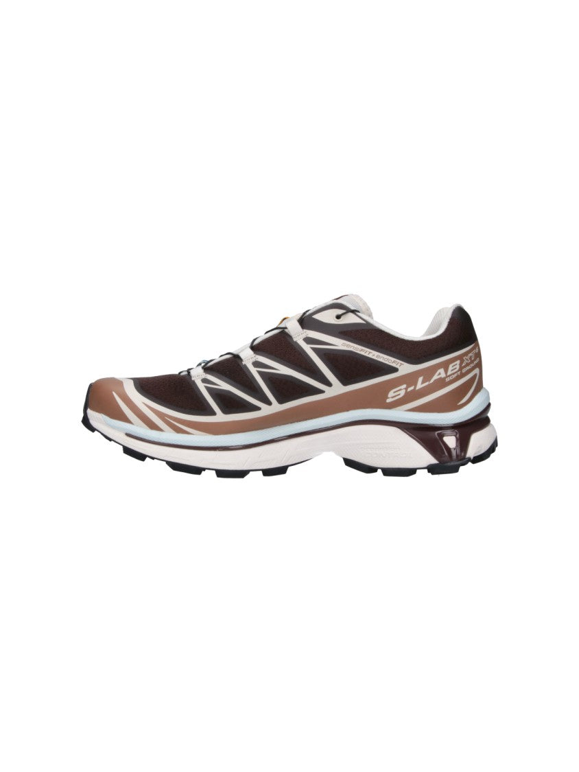 Salomon Multicolor Fabric Sneakers With Quicklace™ Closure And Textured Rubber Sole