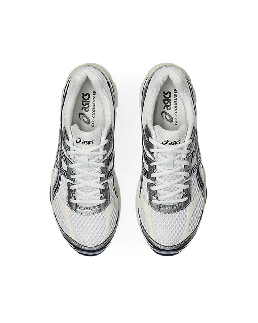 Asics Gel Cumulus 16 Sneakers In White Midnight