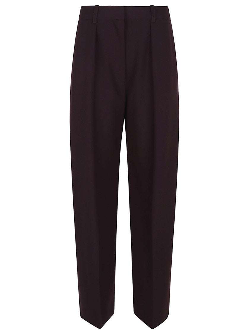 Victoria Beckham Tailored Straight-Leg Trousers With Mid-Rise Waist