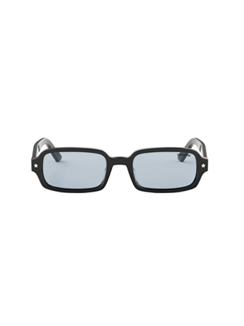 Dior Black Diorpacific S3f Rectangular Blue Sunglasses