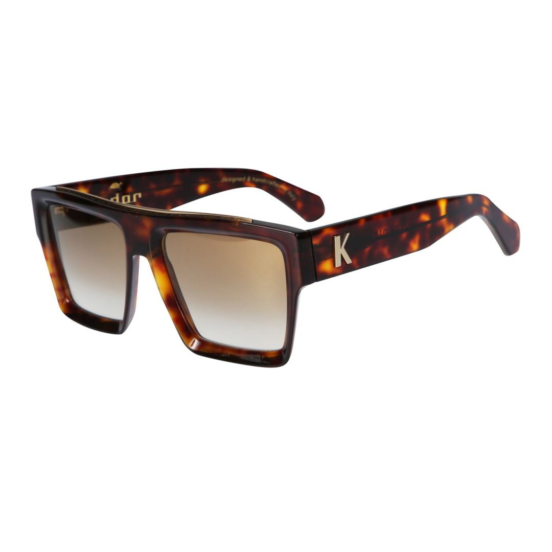 Kador Bandit 1 Special Oversized Tortoiseshell Square Sunglasses