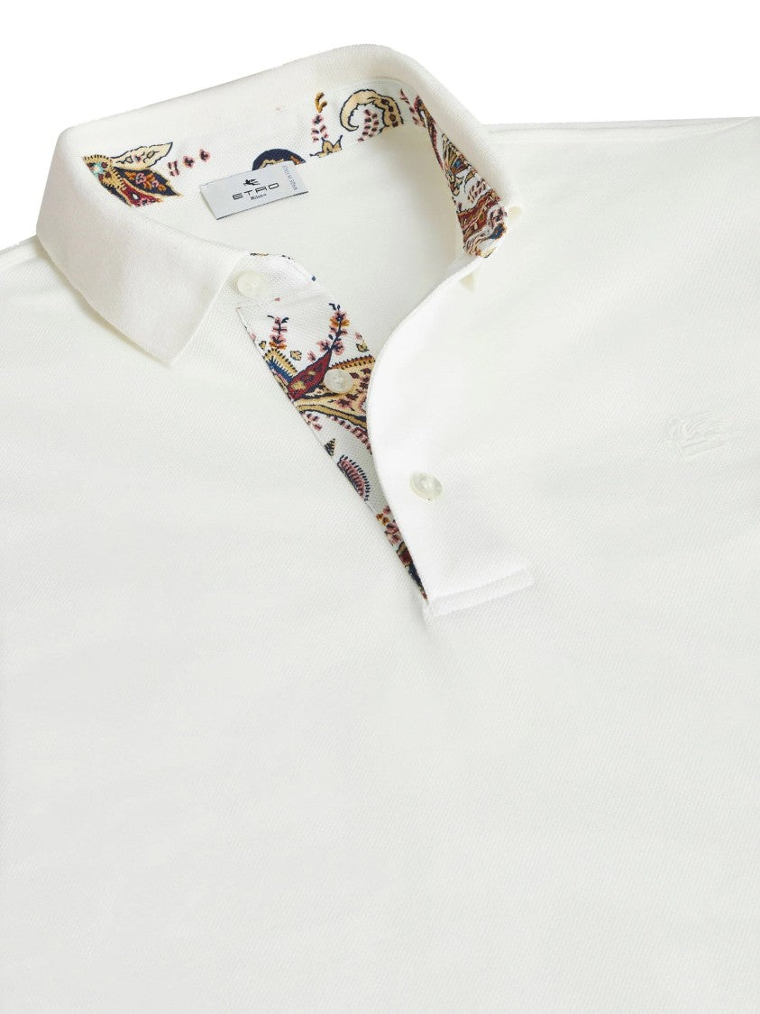 Etro Pegaso-Embroidered Polo Shirt