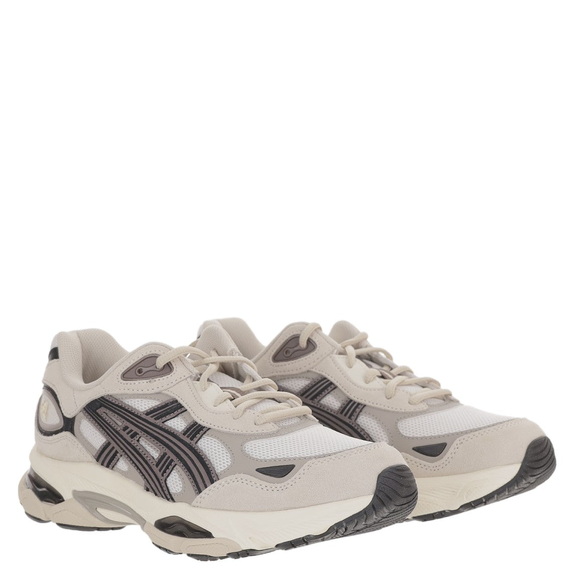 Asics Multicolor Gel-Nyc 12.1 Leather Mesh Sneakers
