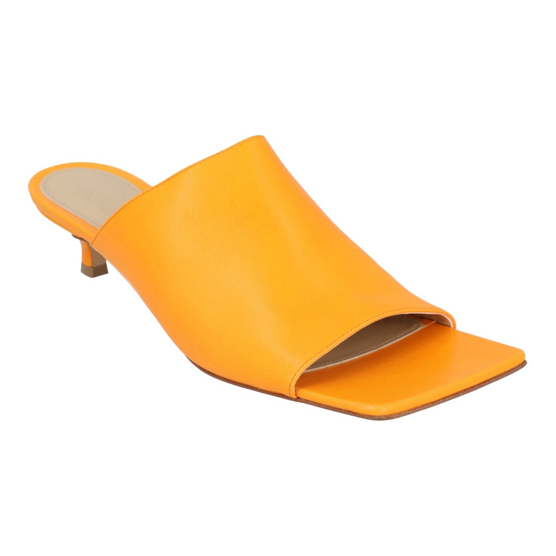 Bottega Veneta Stretch Mule Orange