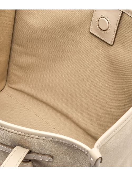 Marcella Canvas Handbag With Magnetic Closure