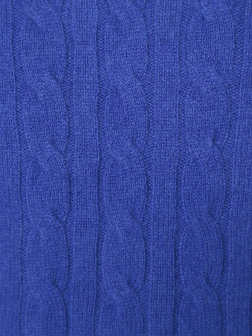 Amaranto Blue Wool-Cashmere Knitwear