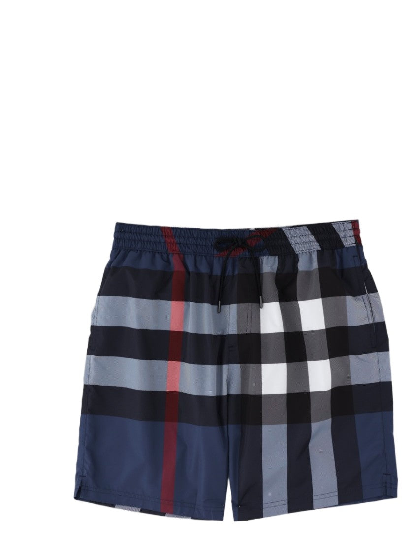 Burberry Multicolour Bold Checkered Swim Shorts