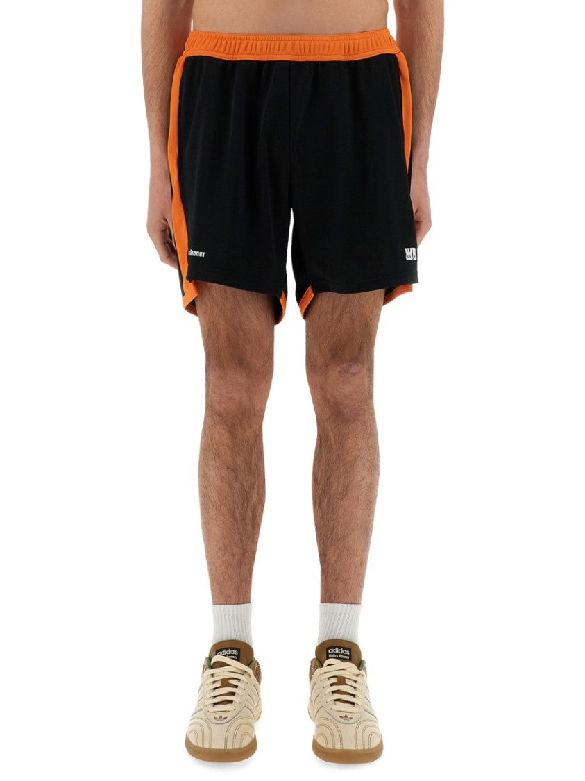 Wales Bonner Contrast Panel Jersey Shorts