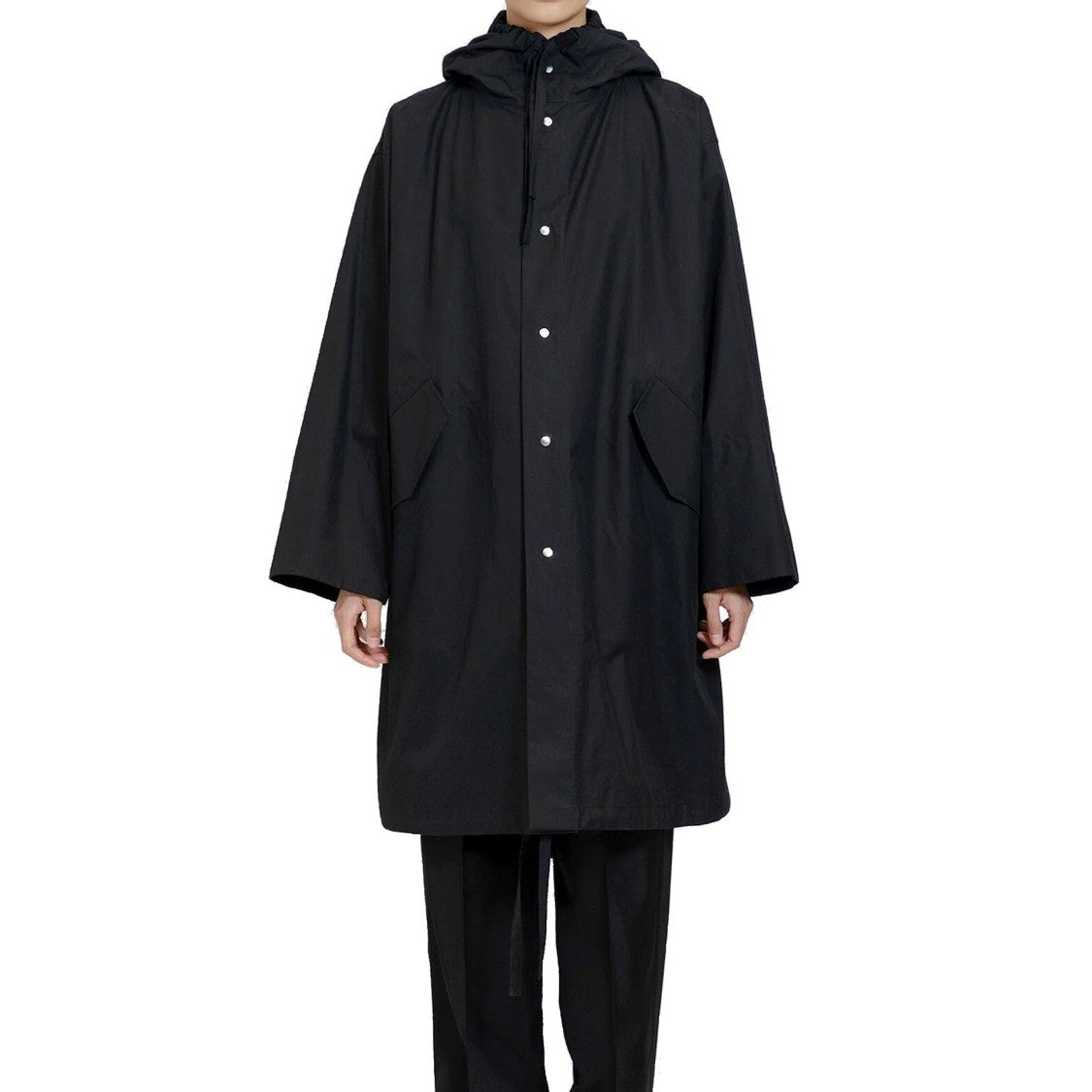 Jil Sander Mid-Length Cotton Hooded Parka