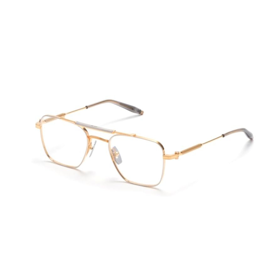 Akoni Europa Thin Metal Frame Eyeglasses With Double Bridge Design