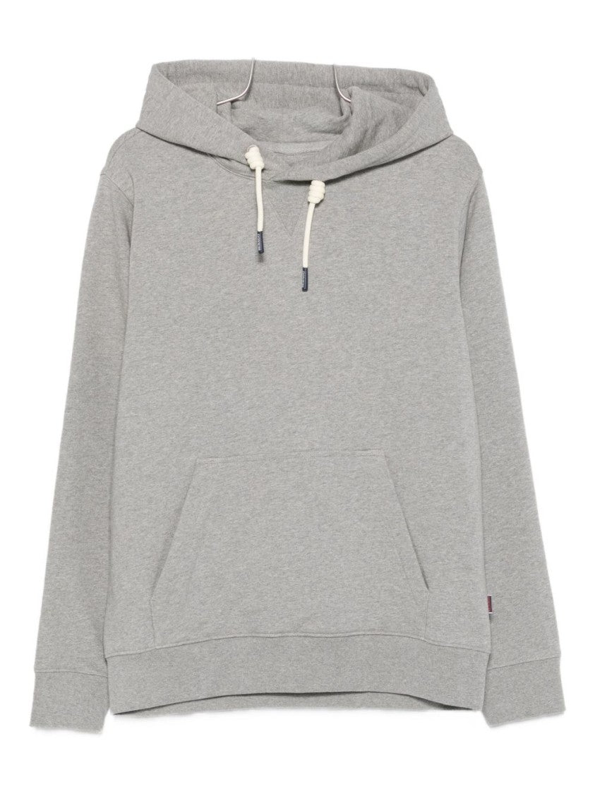 Sebago Relaxed-Fit Gray Hoodie With Drawstring