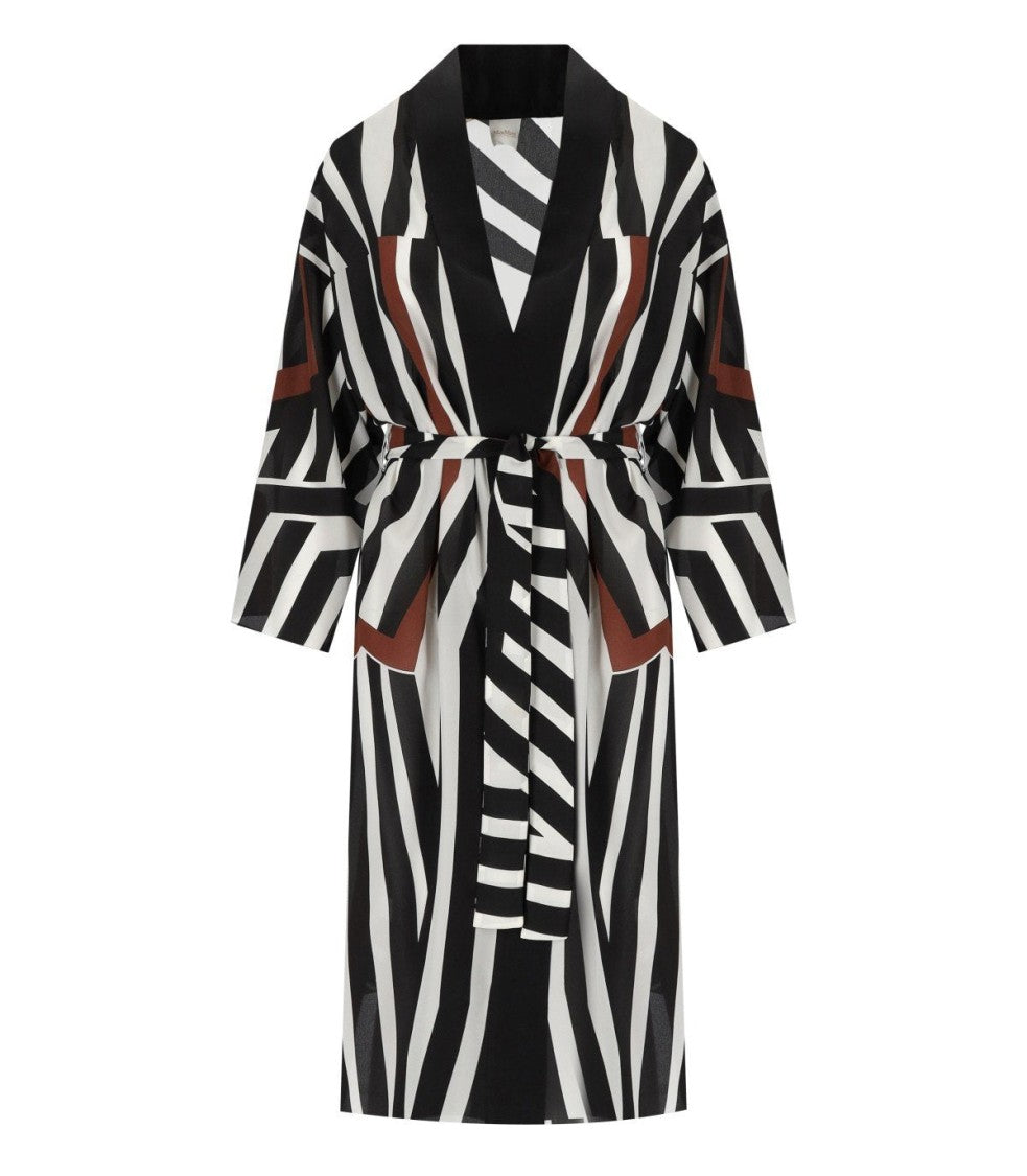 Max Mara Beachwear Ovatte Cocoa Kaftan