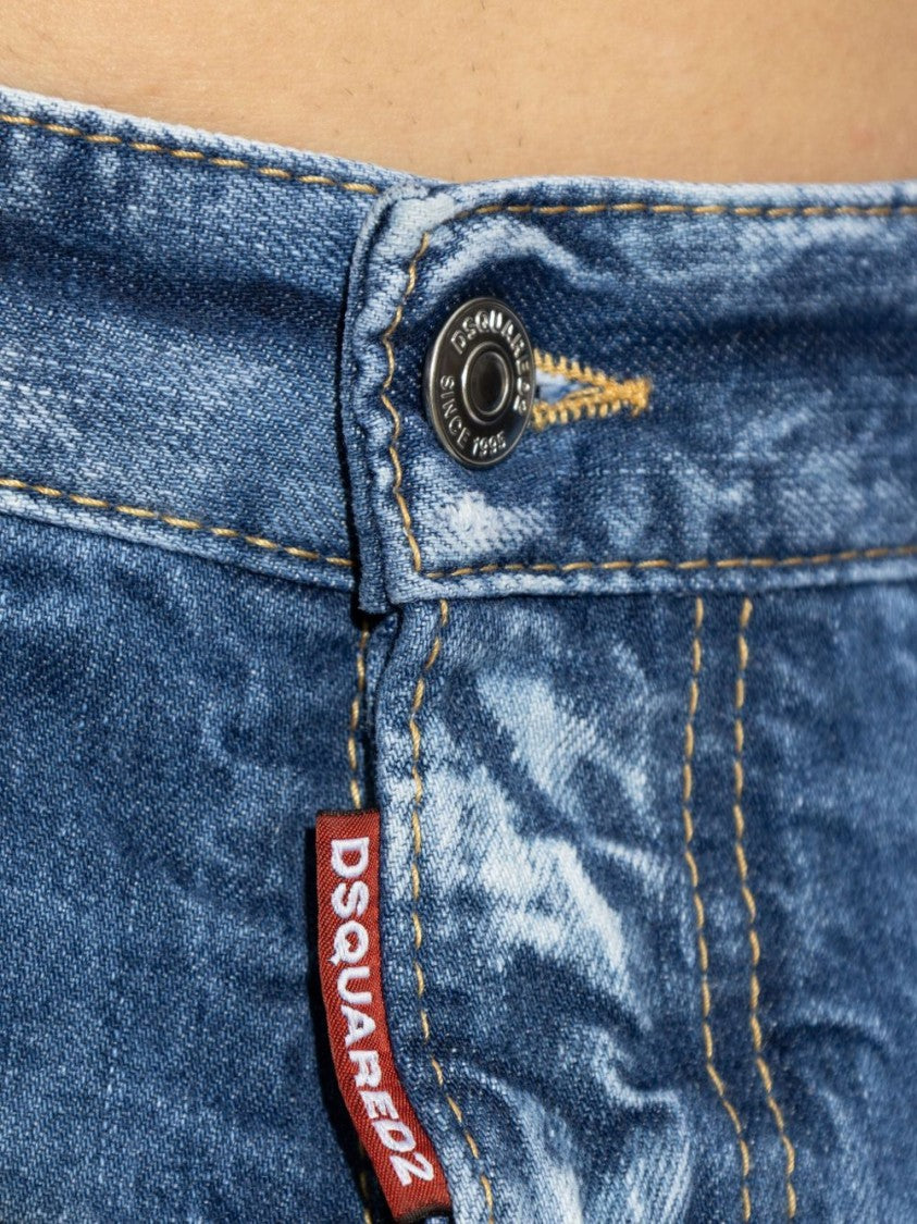 Dsquared2 Powder Blue Denim Trousers