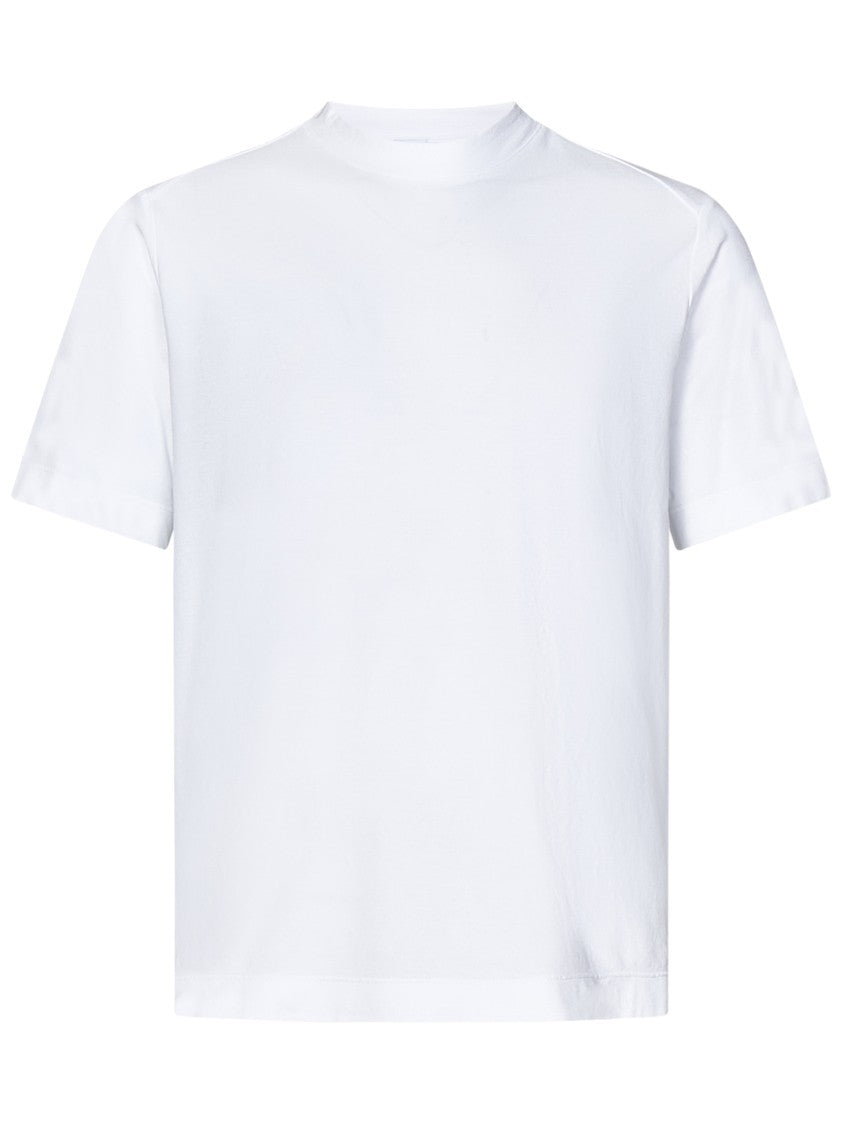 Malo Cotton Jersey Crewneck T-Shirt With Relaxed Fit