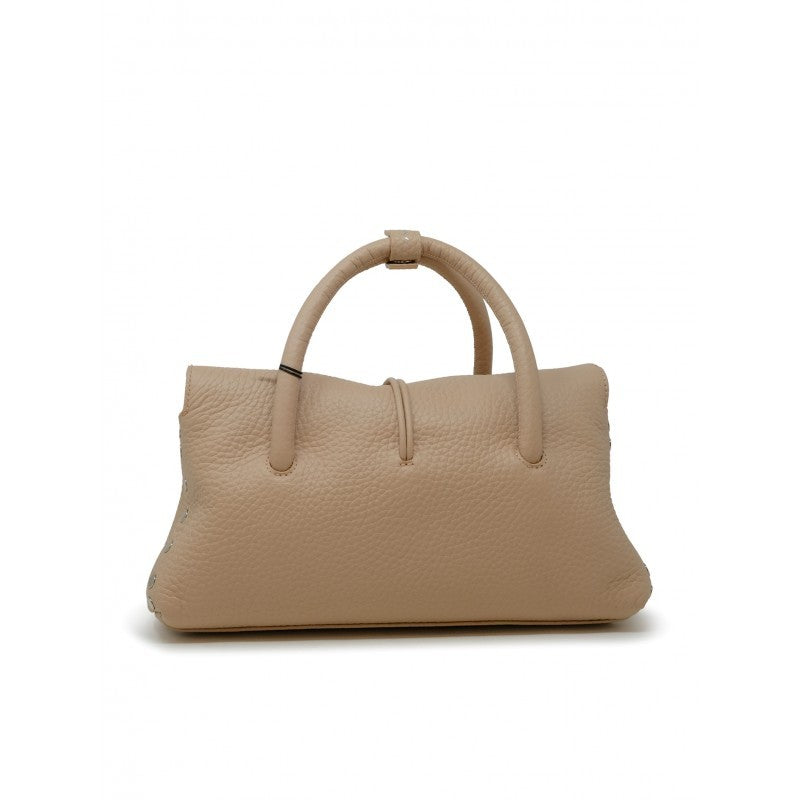 Zanellato Pink Dotta Centauro Leather Handbag