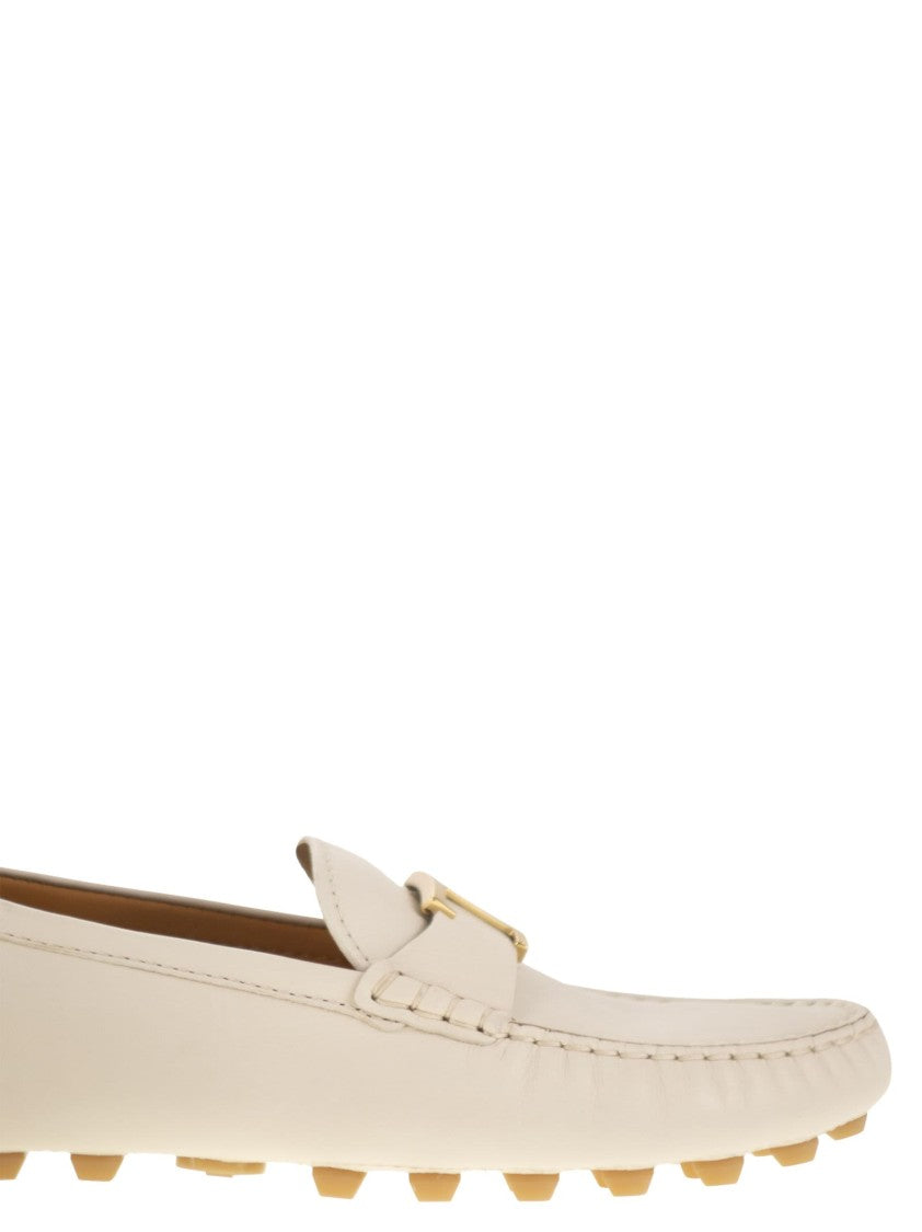 Tod's Bubble T Timeless Leather Flats
