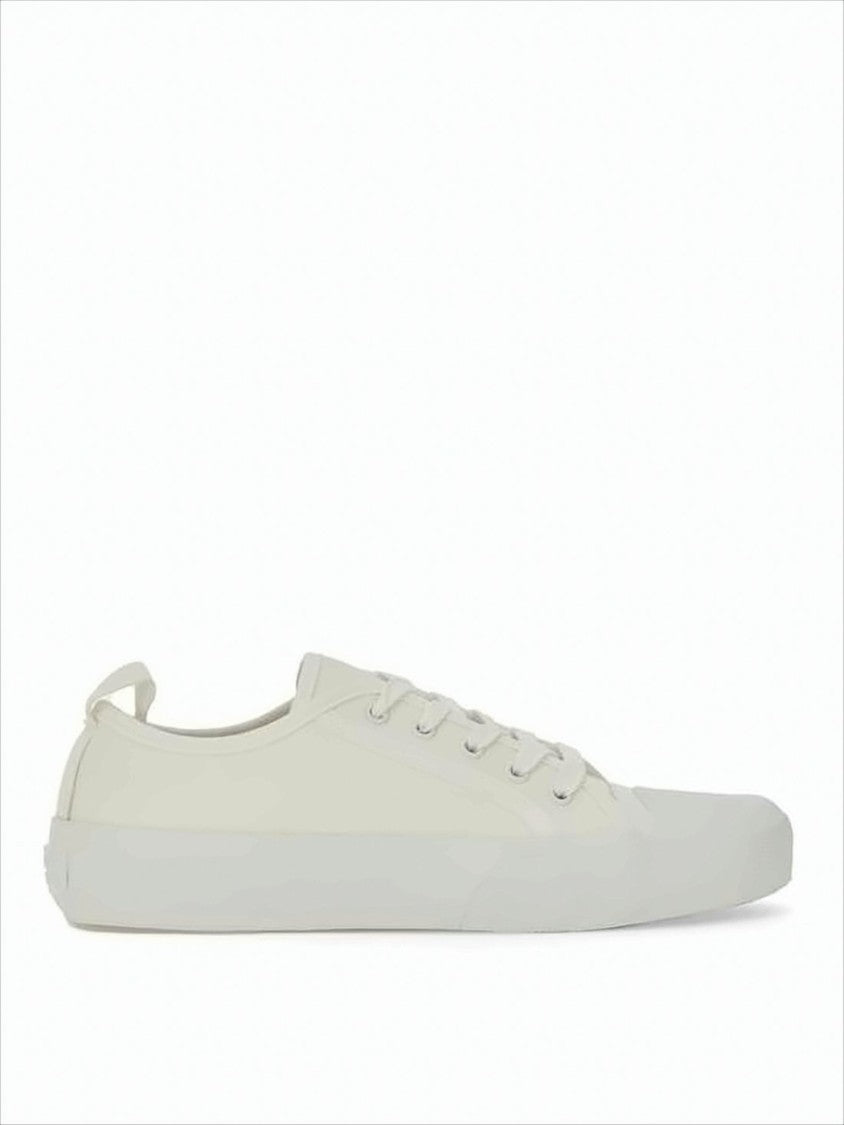 Studio Nicholson White Cotton Low-Top Sneakers