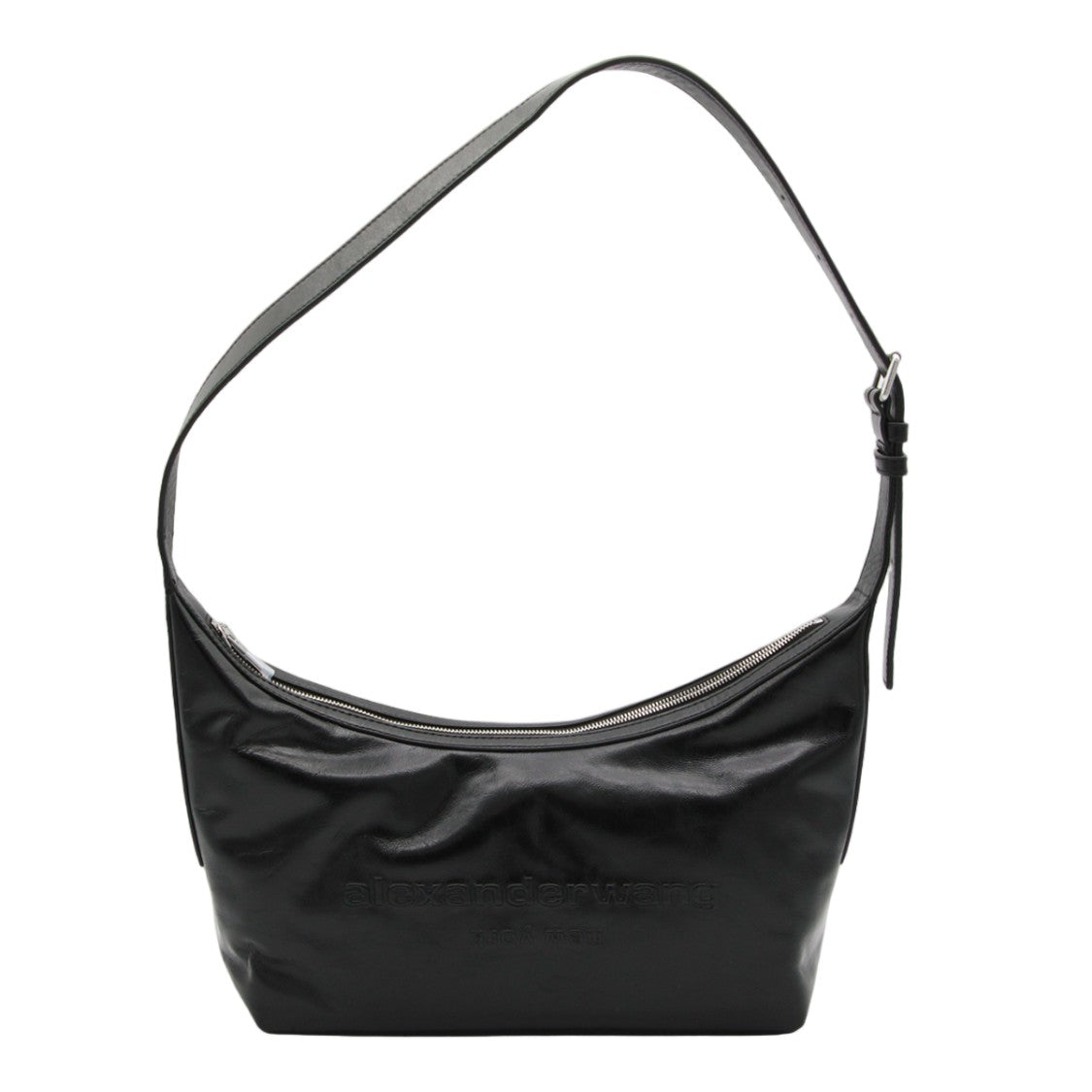 Alexander Wang Black Sleek Adjustable Shoulder Bag