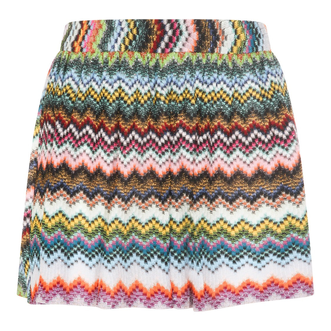 Missoni Zigzag Pattern Shorts With Relaxed Fit