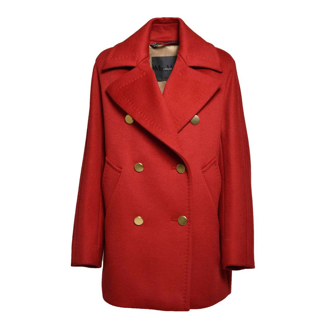 Max Mara Double-Breasted Oversized Cashmere Coat