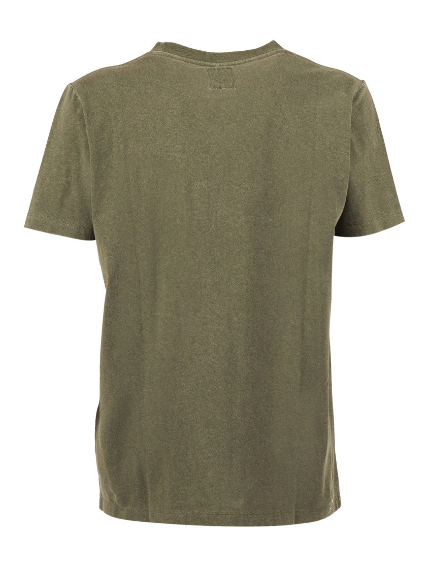 Murphy & Nye Olive Green Tug/4 Crew T-Shirt