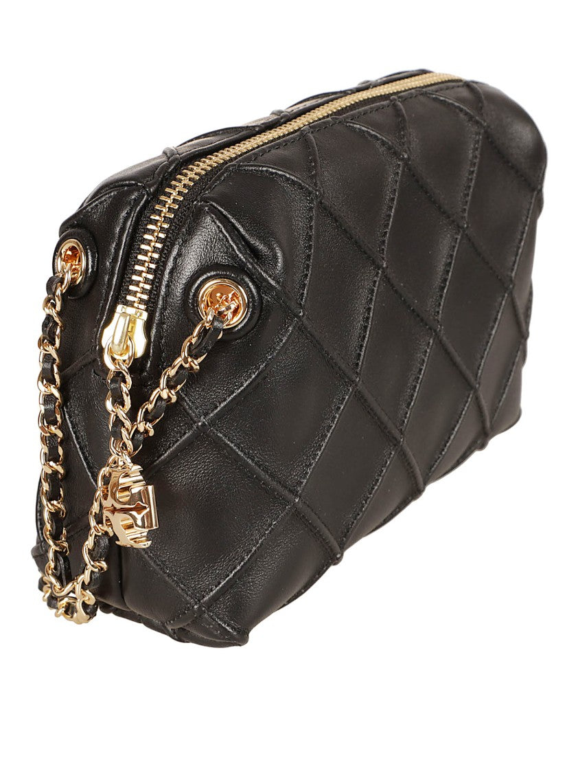 Tory Burch Quilted Lamb Leather Shoulder Bag