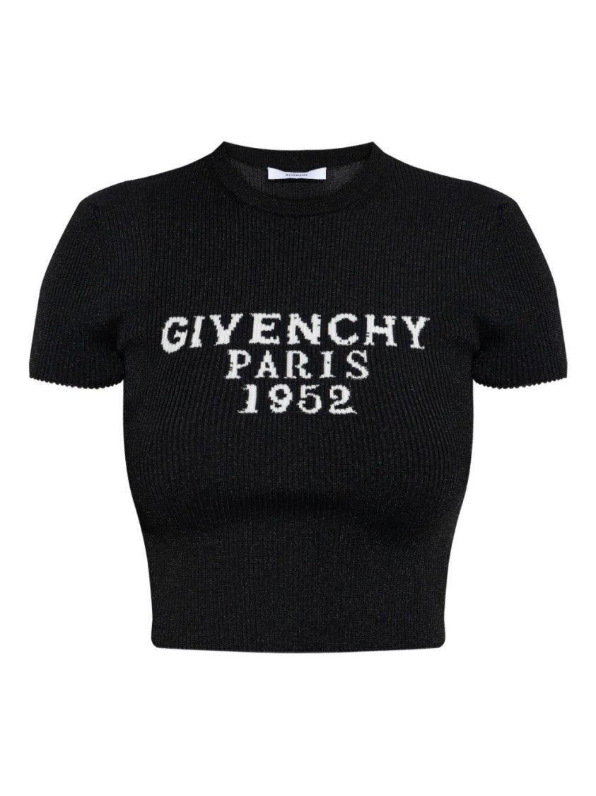 Givenchy Fitted Ribbed Crop Top