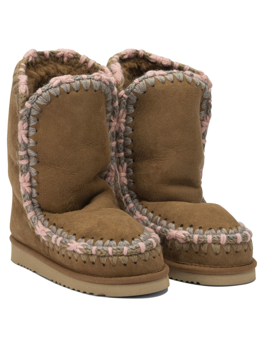 Mou Sheep Wool Ankle Boots