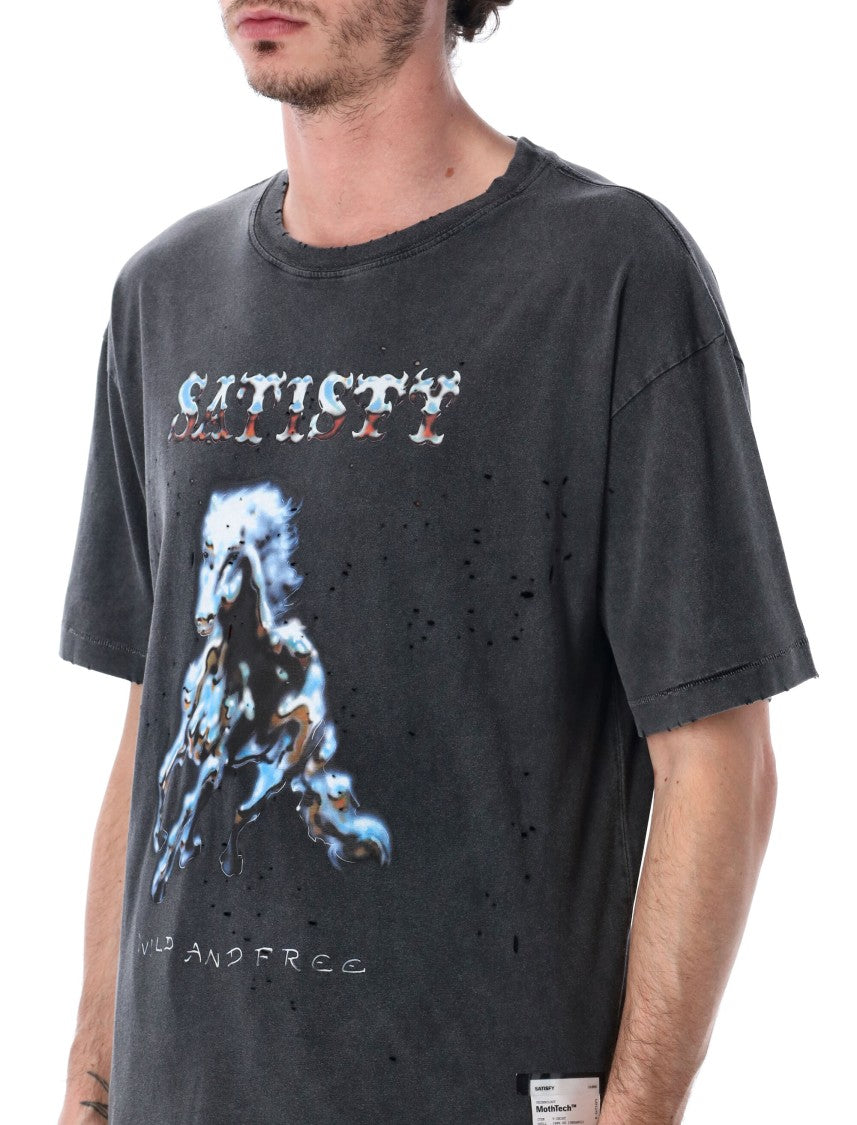 Satisfy Wild Tee Mothtech Graphic Print T Shirt