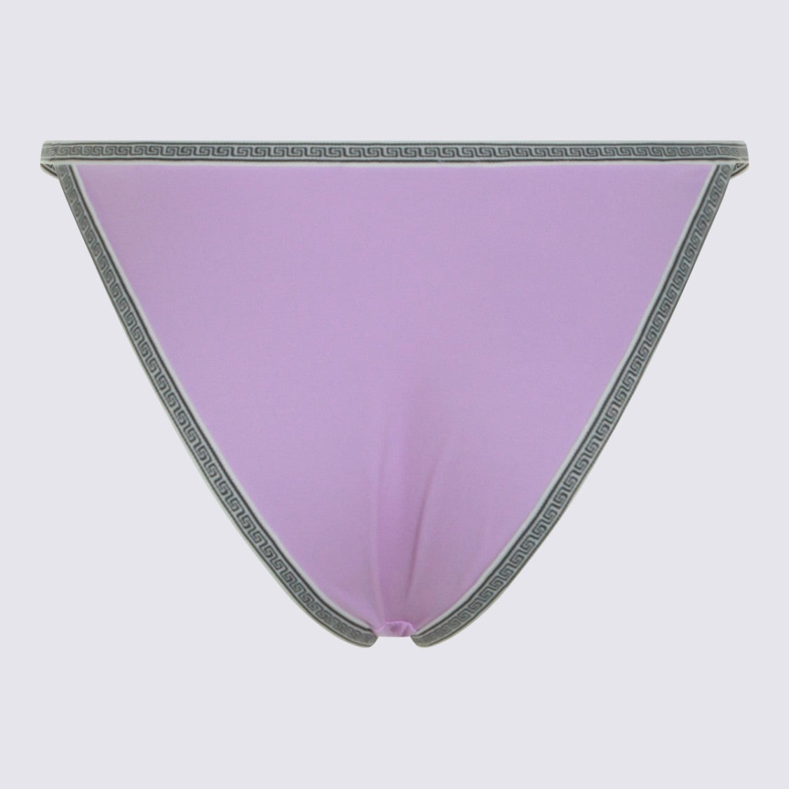 Versace Low-Rise Bikini Bottoms With Greek Key Detail