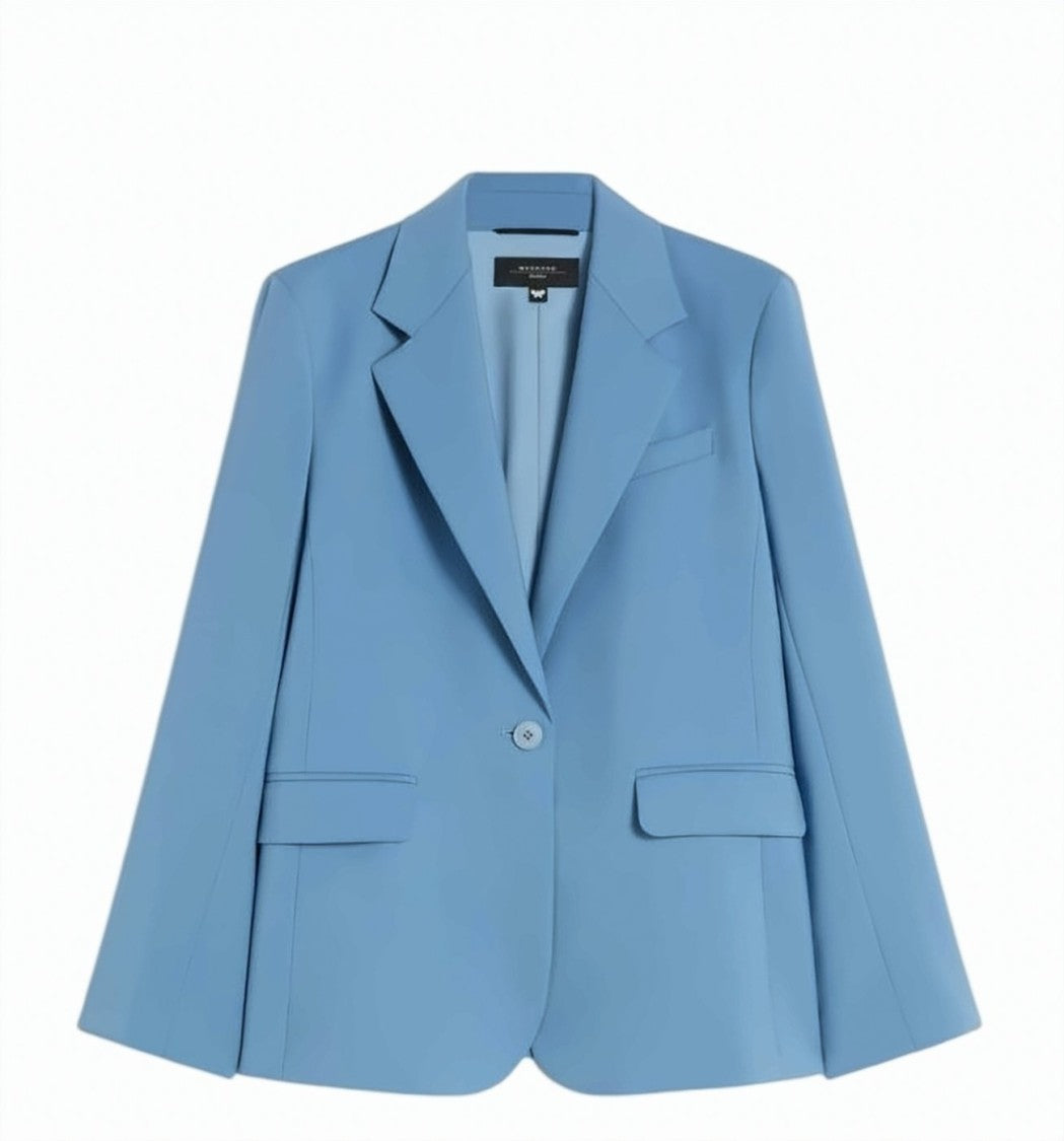 Weekend Wkdlamine Stretch Wool Blazer