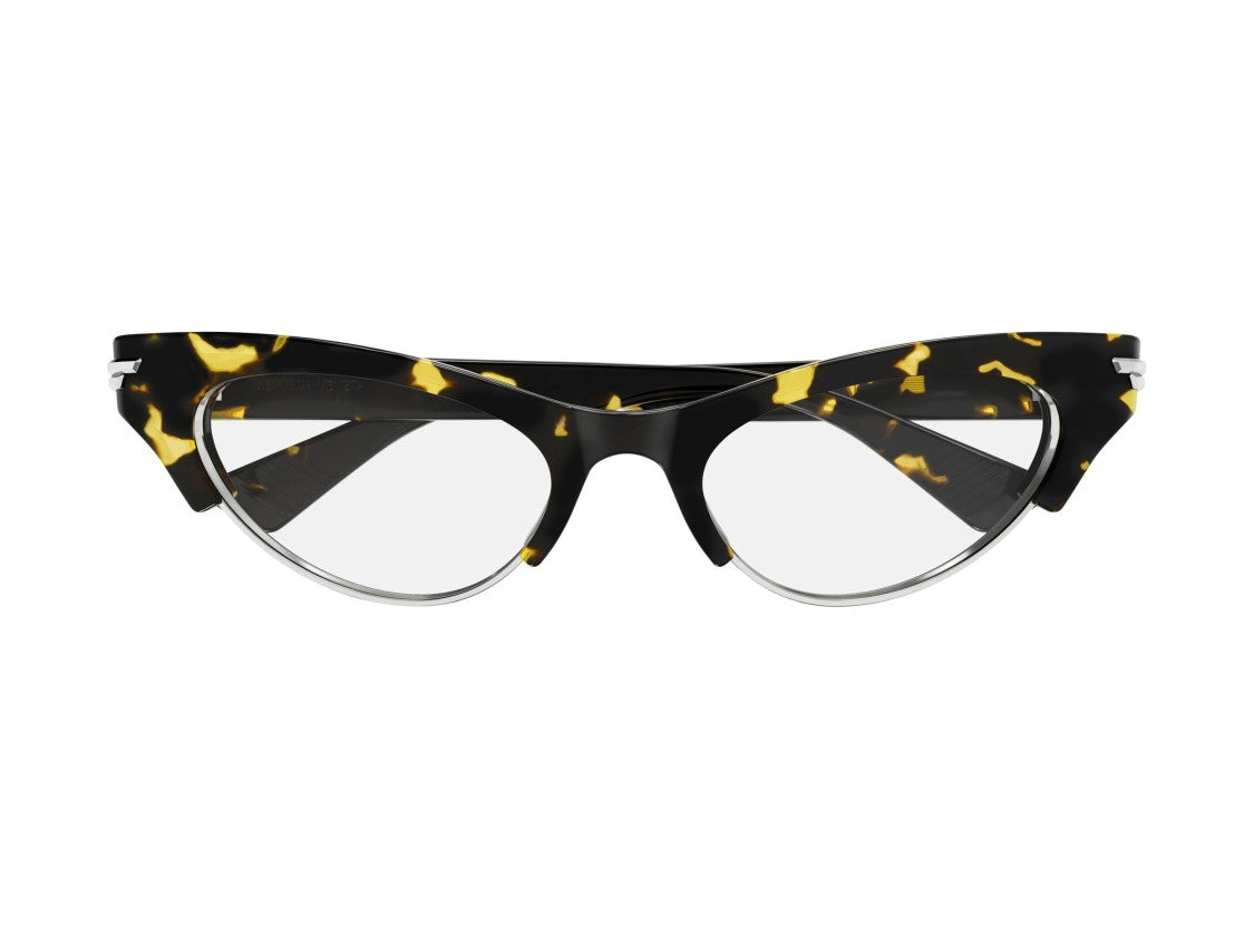 Bottega Veneta Black Bv1431s Tortoiseshell Acetate Cat-Eye Sunglasses