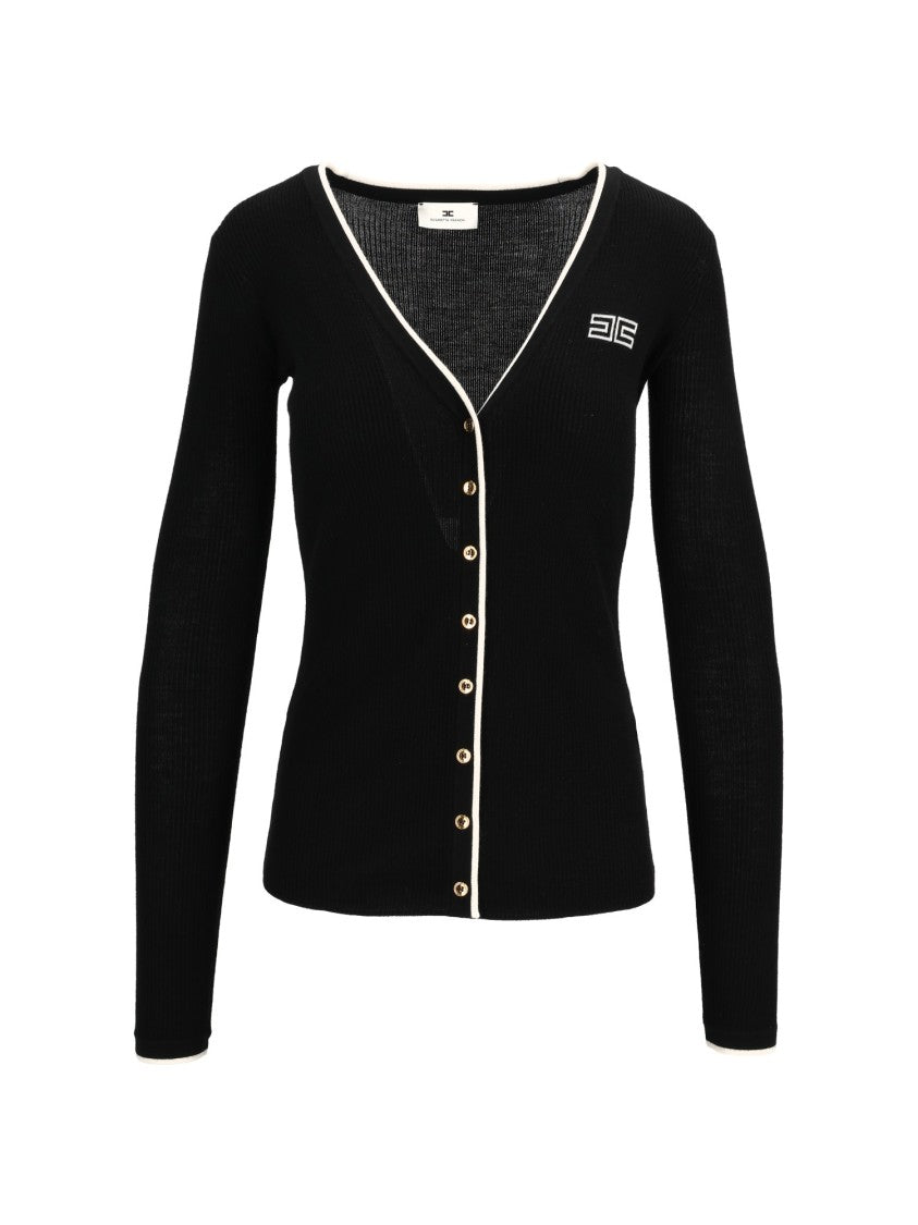 Elisabetta Franchi V-Neck Knit Tank Top