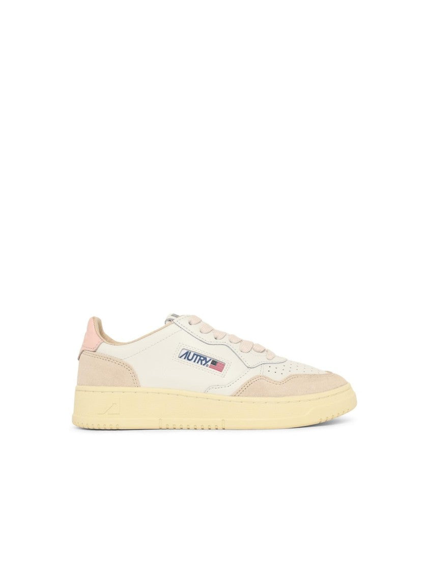 Autry White Leather Medalist Sneakers